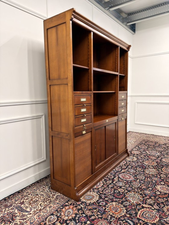 Italian Classic Assi D'Asolo Bookcase – Wood, Brass (photo 5 of 21)