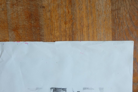 Litografia digitale firmata a mano, 42 x 92 cm – Litografie e stampe, Carta (photo 3 of 6)