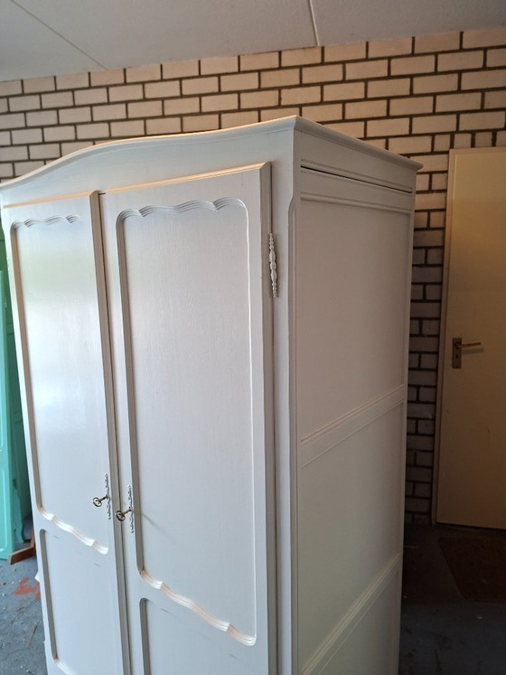 Armadio vintage in seta – Metallo, Legno (photo 4 of 9)