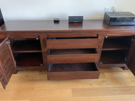 Image 1 of Teak Sideboard Handleless