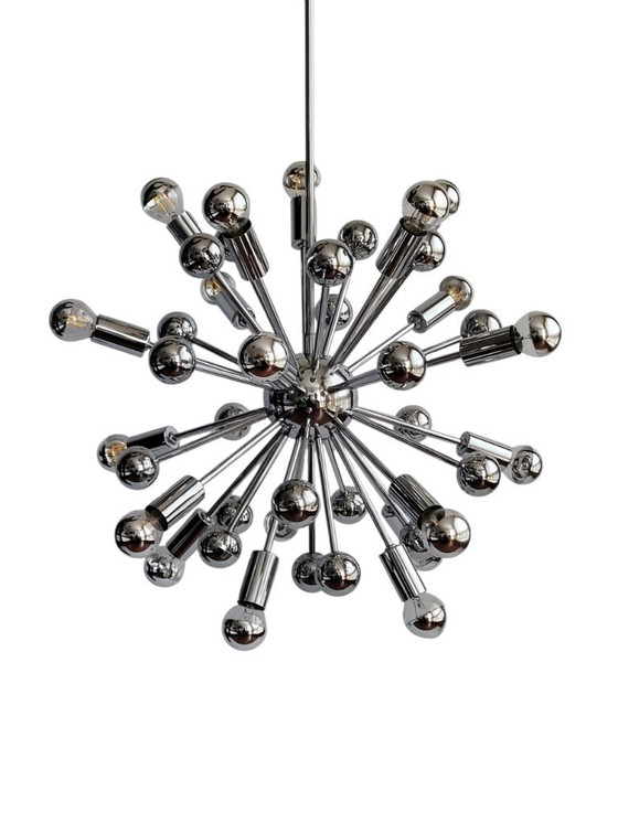 Image 1 of Sospensione XXL Sputnik di Boulanger anni '70
