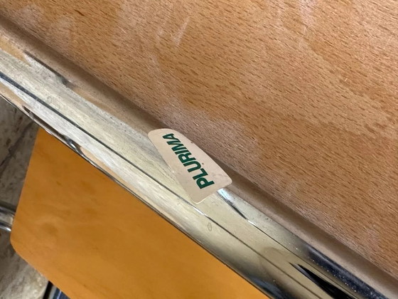 Image 1 of 5 sillas de los años 80, sillones voladizos, diseño Plurima Italia