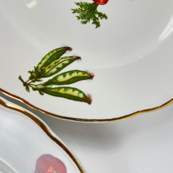 Image 1 of Set di piatti da dessert Lunéville "Le Potager" da 6 KG, anni 1950/70