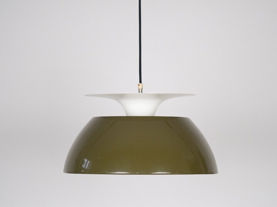 Image 1 of Lampe à suspension vintage danoise Jutlandia par Jorgen Hoj, 