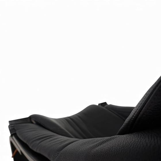 Image 1 of Fauteuil lounge en cuir Nelo Kroken par Åke Fribytter, 1970