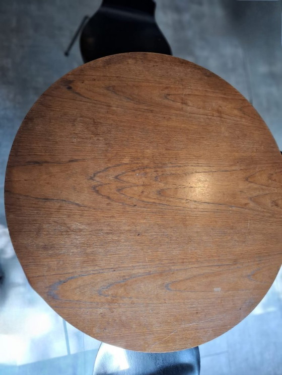 Image 1 of fritz hansen vlinderstoel 0566 vitage plus tafel