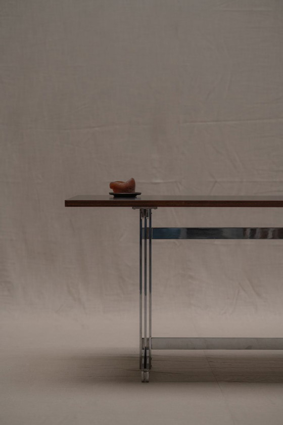 Image 1 of Modernist desk by Jules Wabbes - Belgium 1970s