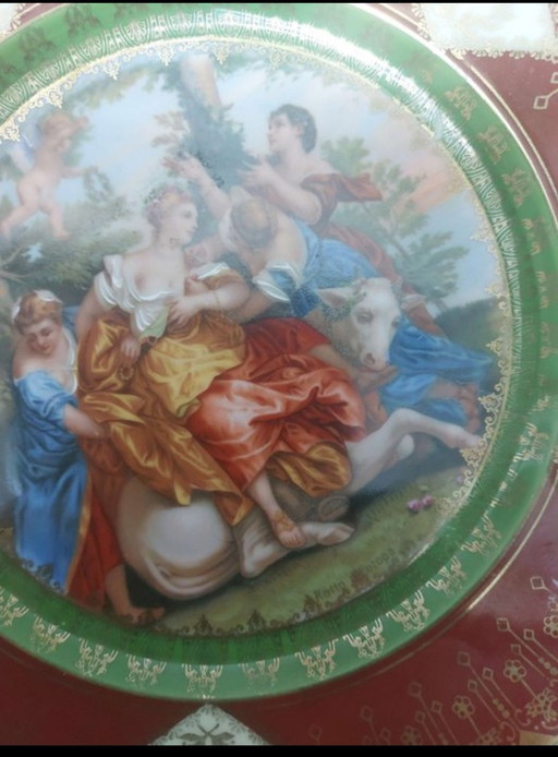 Kabinettschild 1884/1909 MZ Österreich