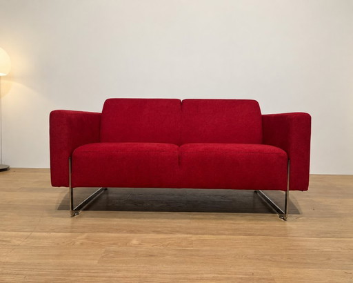 Divanetto Artifort Mare rosso, NUOVO RIVESTIMENTO + Garanzia