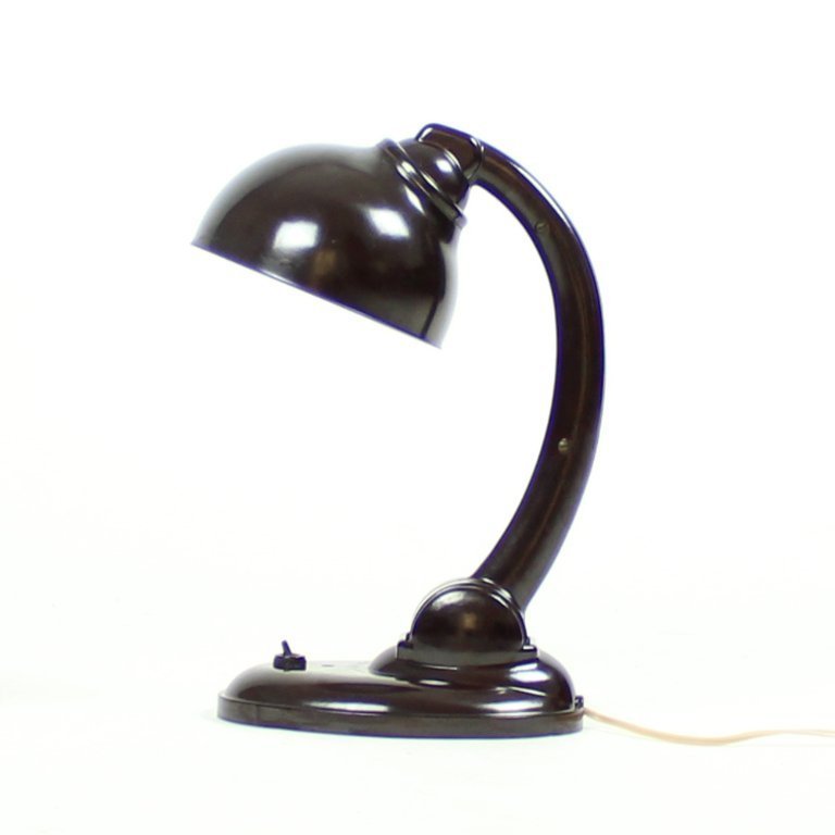 Bakelite Table Lamp Model 11126 By Eric Kirkman Cole, 1930s | €345