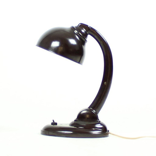 Bakelite Table Lamp Model 11126 By Eric Kirkman Cole, 1930s