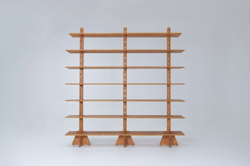 Rare free-standing bookshelf