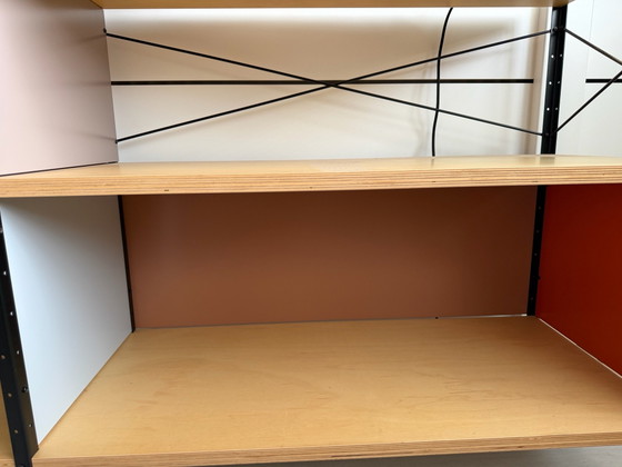Vitra Eames Storage Unit 2 HE Charles & Ray Eames – Credenze, Metallo, Legno (photo 4 of 5)