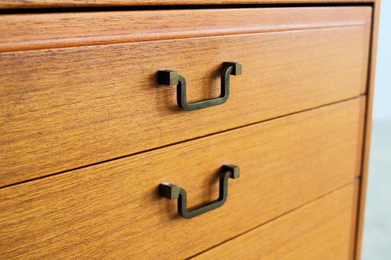 Image 1 of vintage boekenkast | wandkast | teak | Zweeds