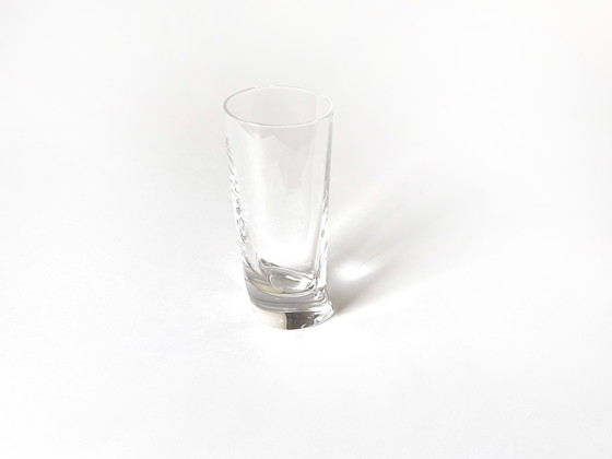 Image 1 of 6 Shot Glasses Angelo Mangiarotti for Cristalleria Colle 1991