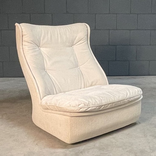 Poltrone lounge “Orchidée” – Michel Cadestin – Airborne – anni '60 – fauteuils, Textile