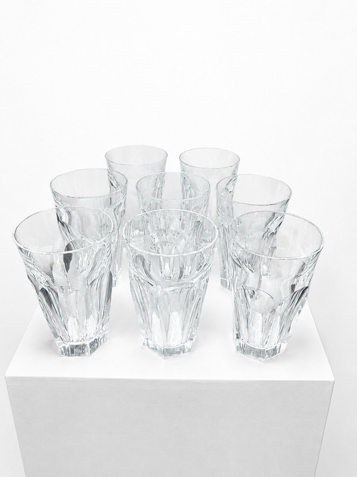 Moser 'Lady Hamilton' – Exclusieve 9-Delige Kristallen Set (Karaf & 8 Glazen)