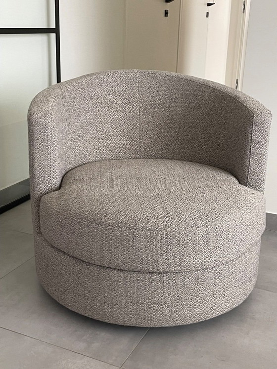 Swivel Accent Armchair – T&T Design, Swivel chairs, Textile (photo 3 of 5)