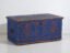 Antique Blue Painted Wooden Chest – Folk Art Blanket Chest – Central Europe c.1900 – Chest of drawers (photo 7 of 40)