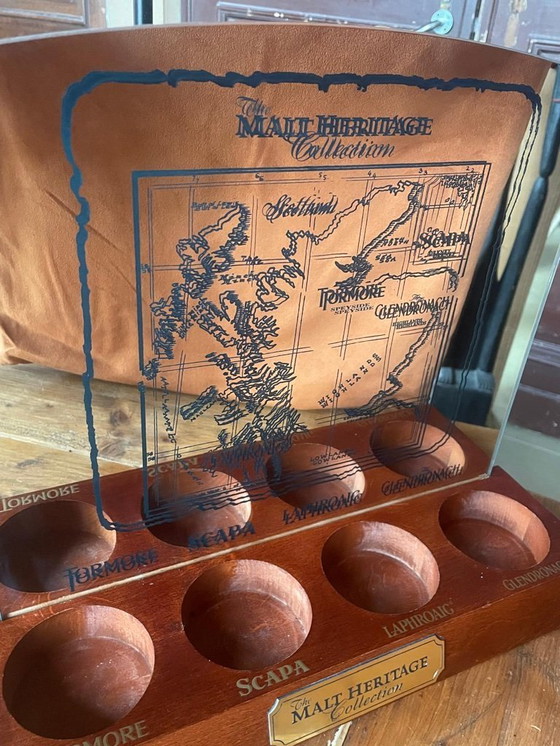 Image 1 of Espositore per whisky "Collezione Malt Heritage" con specchio