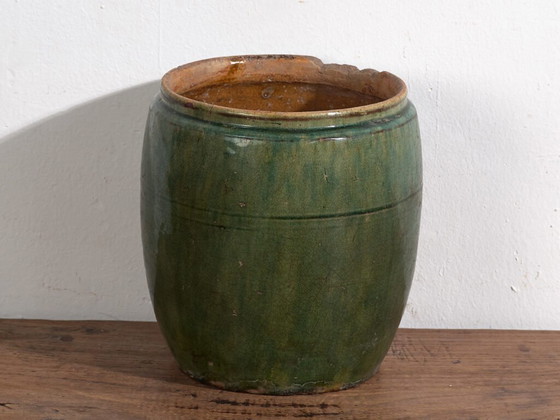 Vaso antico smaltato verde smeraldo (c.1820) #2 – Oggetti decorativi (photo 29 of 34)