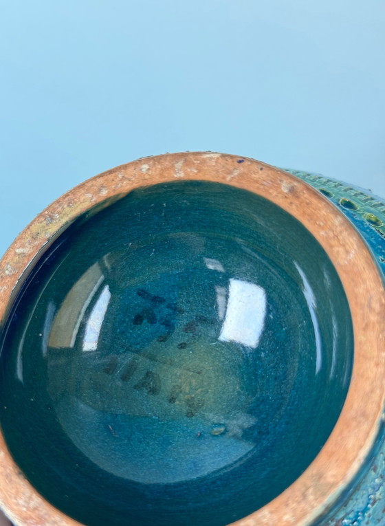 Image 1 of Candelabro Rimini Azul 735 - Cerámica - Bitossi - Aldo Londi