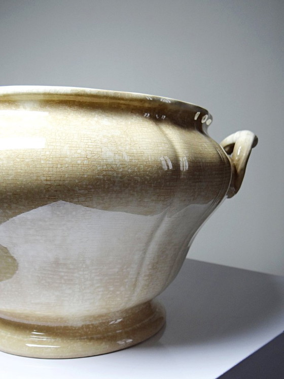 Image 1 of Gran sopera antigua Villeroy & Boch, 1890-1910, con una hermosa pátina por el uso.