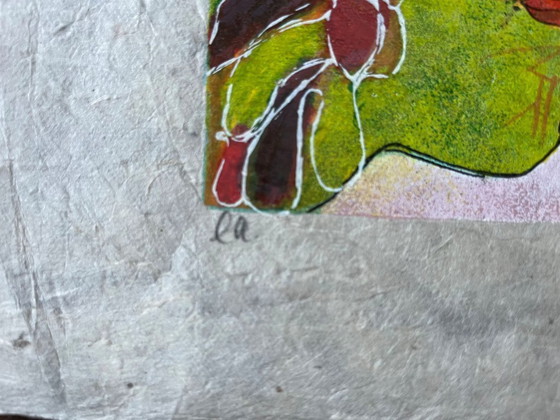 Image 1 of Sérigraphie Himajuwita Pakun - Envolez-vous