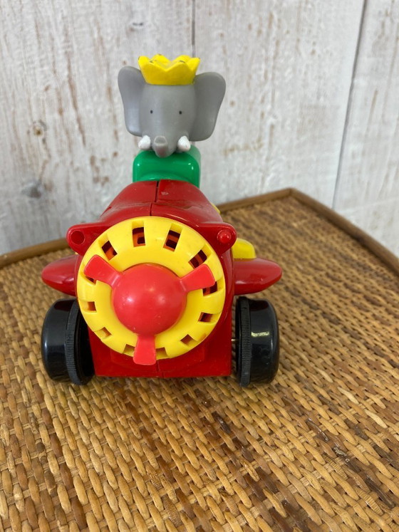Image 1 of Vintage Babar airplane toy