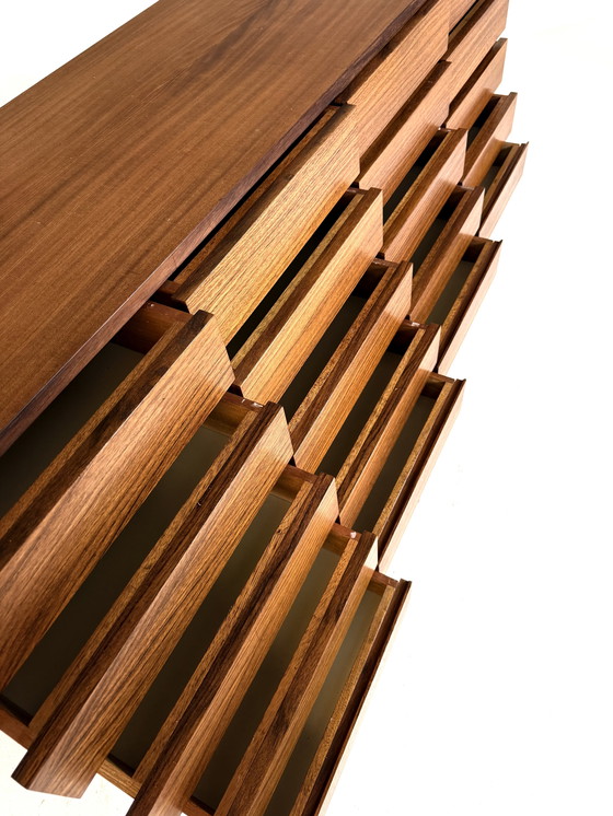 Image 1 of Vintage teakhouten sideboard met lades, jaren ‘60