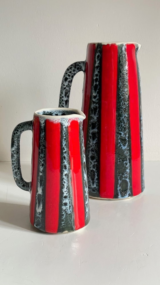 Image 1 of VALLAURIS VASES Art Ceramics Luc Vintage