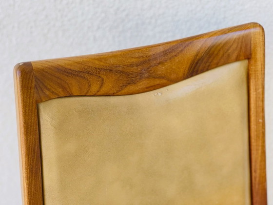 Image 1 of Set de 4 chaises de salle à manger vintage en teck et skaï par G-Plan, 1960