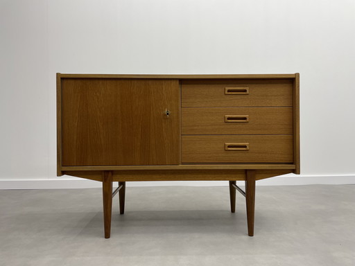 Commode vintage en teck Fristho, Franeker NL, années 1950