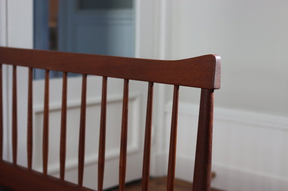 Letto scandinavo vintage in teak, Danimarca 1960 – Roche Bobois, Letti singoli, Legno (photo 3 of 5)