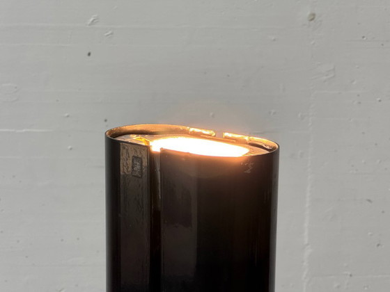 Image 1 of Lampada da terra nera Megaron di Gianfranco Frattini per Artemide, anni '70