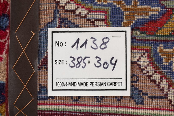 Image 1 of Perserteppich Kaschmar 3,85 x 3,04 Orientteppich fein Nr. 1138