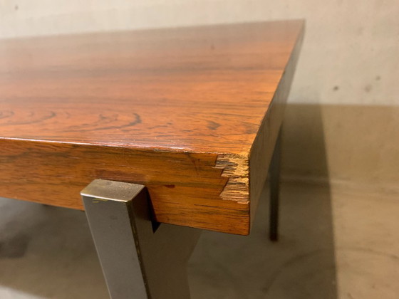 Image 1 of Dining Table "pali" With Extension By Louis Van Teeffelen For Wébé 1960.