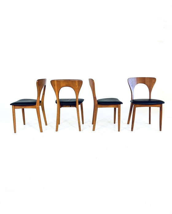 Image 1 of 4X 'Peter' Dining Chair, Niels Koefoed