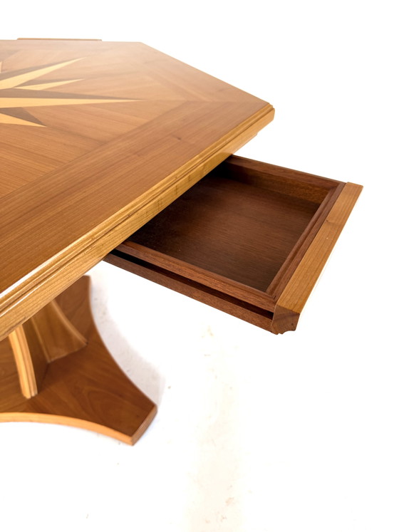 Vintage Hexagonal Teak Dining Table ‘70s – Wood (photo 10 of 14)