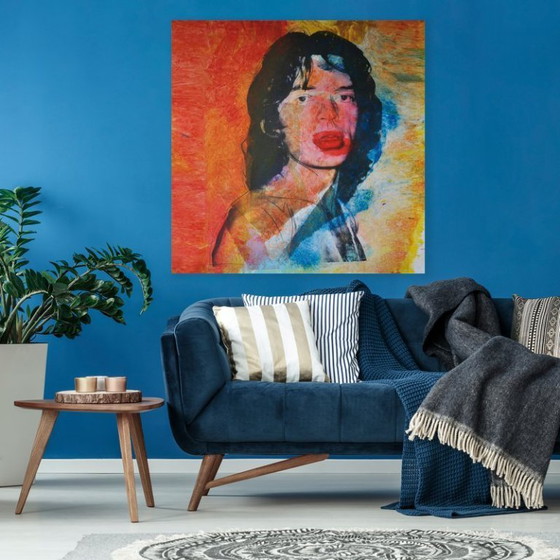 Image 1 of Mick Jagger" (after) Phi Gura 