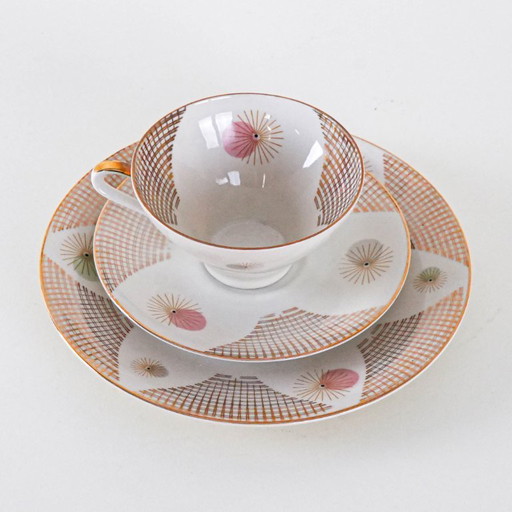 Porseleinen kopje, Duits ontwerp, jaren 60, vervaardigd in Duitsland.