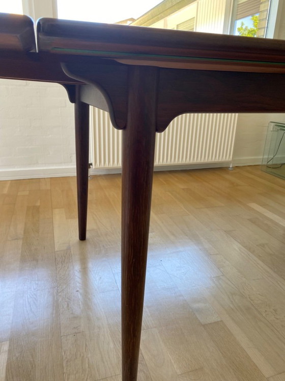 Image 1 of Rosewood dining table designed by Arne Vodder