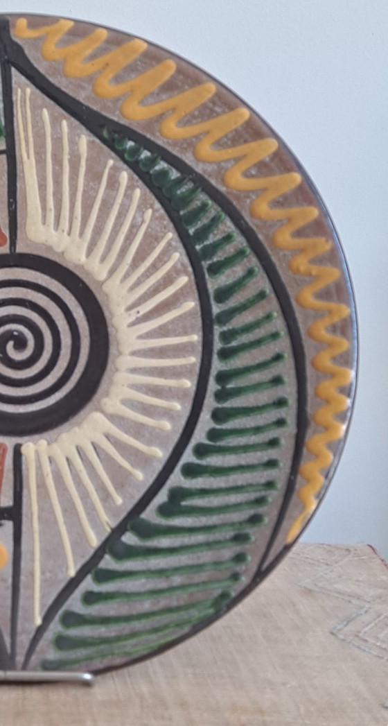 Piatto da parete Puigdemont, in ceramica vintage degli anni '70. – Decorazioni murali (photo 4 of 7)