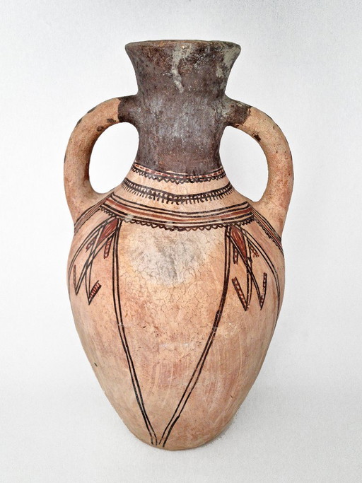 Old Water Jug Amphora Morocco – vazen, Stone (photo 2 of 8)
