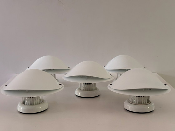 Giovi wandlamp van Achille Castiglioni voor Flos, 1982, wit gelakt metaal, vintage verzamelobject (photo 10 of 15)