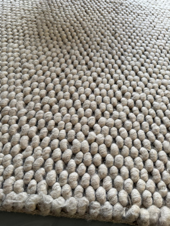 Image 1 of Heu-Erbsen-Teppich, 100 % Wolle