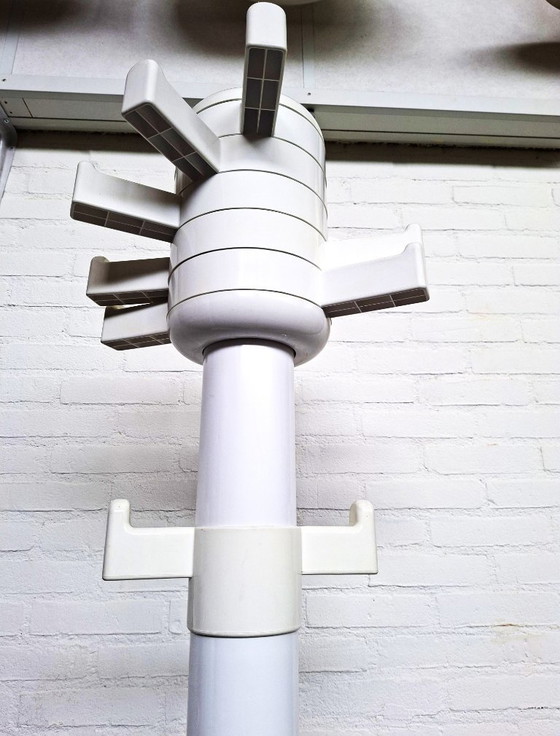 Freestanding designer coat rack by Meyers & Son – M. Myers & Son, Metal, Plastic (photo 5 of 7)