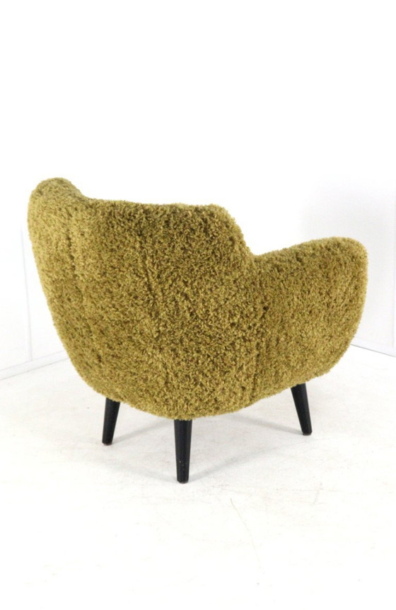 Image 1 of Fauteuil Harig Doodle entièrement restauré
