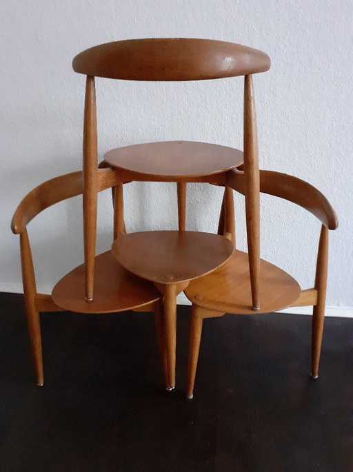 Silla Heart Chair, Silla trípode FH4103 – eetkamerstoelen, Wood