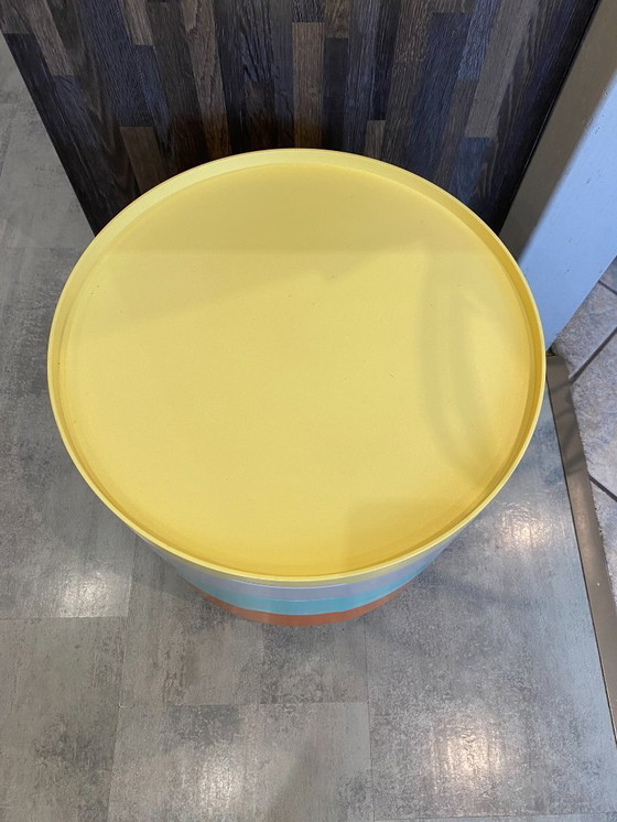 Image 1 of IKEA PS 2014 round coffee table with multiple modular tiers